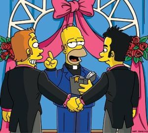 The-Simpsons-Same-Sex-Marriage